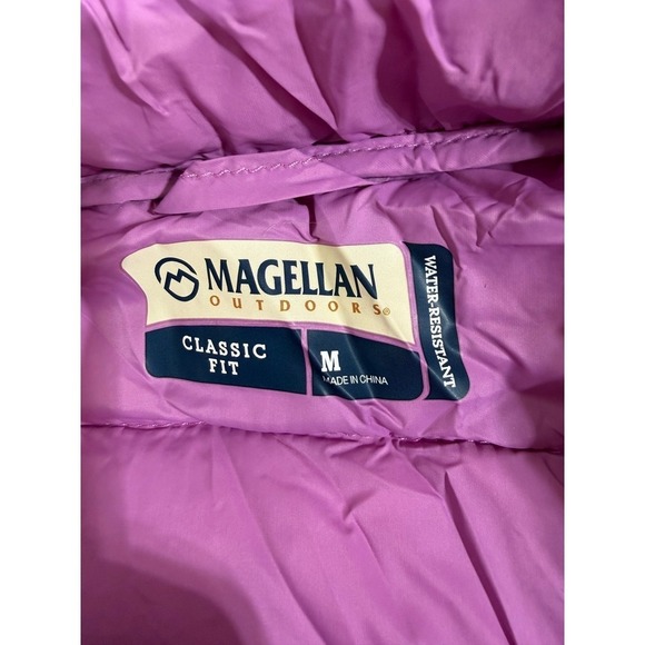 Outdoors Womens Puffer Jacket Lightweight Water Resistant Size M - Picture 7 of 8